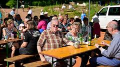 Das Treffpunkt Ü-Wagen-Fest in Lauterbach (Foto: SR/Dirk Guldner)