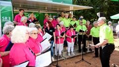 Das Treffpunkt Ü-Wagen-Fest in Lauterbach (Foto: SR/Dirk Guldner)