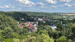 Blick auf Lautzkirchen (Foto: Anna Uhl)