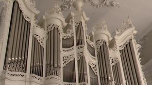 Die Orgel der Saarbrücker Ludwigskirche (Foto: SR/Herbert Mangold)