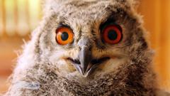 Während der Aufzucht ihrer Jungen sind Uhus am Tag und in der Nacht aktiv (Foto: SR)