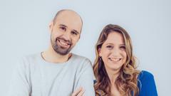 Marc-André Kruppa und Kerstin Mark moderieren die SR 1 Morningshow (Foto: SR 1)