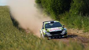 Marijan Griebel bei der ADAC Saarland-Pfalz Rallye (Foto: Sascha Dörrenbächer/Mario Gerber)