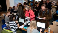 Im Filmhaus hatten die Helfer alle Hände voll zu tun, ... (Foto: Pasquale D'Angiolillo)