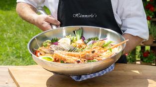 Mediterrane Fischpfanne (Foto: Pasquale D'Angiolillo)