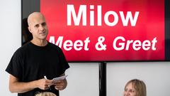 Milow beim Tag der offenen Tür (Foto: Dirk Guldner)