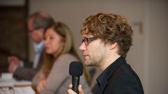 Max Ophüls,Pressekonferenz (Foto: Pasquale D'Angiolillo)