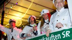 SR 3 Prunkwagen - Nachtumzug Gresaubach (Foto: Pasquale D'Angiolillo)