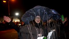 Der närrische Nachtumzug am 24. Februar in Gresaubach (Foto: Pasquale D'Angiolillo)