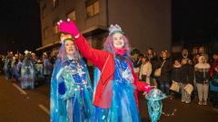 Fastnacht 2025: Der Nachtumzug in Völklingen-Wehrden mit dem SR 3 Prunkwagen (Foto: SR/Pasquale D'Angiolillo)