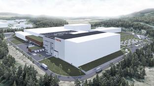 Das geplante neue Logistikzentrum der FRICKE Gruppe in Tholey. (Foto: FRICKE Gruppe)