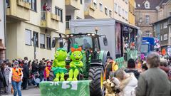 Der Rosenmontagsumzug in Neunkirchen (Foto: SR/Pasquale D'Angiolillo)