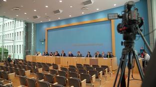 Pressekonferenz (Foto: SR)