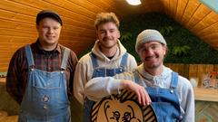 Felix (li),  Nils (mi) und Jonas (re) vom OGV Gresaubach (Foto: SR/Lisa Krauser)