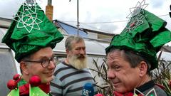 Oh Tannenbaum 2017 - der erste Gewinner: Reiner aus Hostenbach (Foto: SR/Oliver Hottong)
