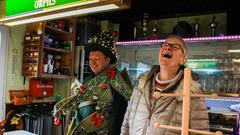 Tannenschilling und Brigitte aus Ottweiler, die mir ihrem Mann ehrenamtlich den Minigolfplatz dort in Schuss hält (Foto: SR)