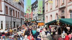 Der Ostermarkt in St. Wendel  (Foto: Kreisstadt St. Wendel / Josef Bonenberger)