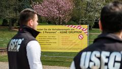 Security wacht über die Einhaltung der Verhaltensregeln im DfG (Foto: SR/Sebastian Knöbber)