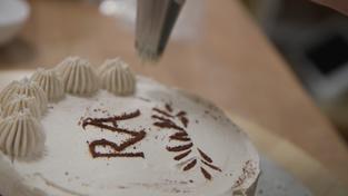 Schokolade-Haselnuss-Lebkuchen-Torte von Renate Ayten (Foto: SR)