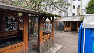 Der sogenannte "Pavillon" an der Saarbrücker Johanniskirche (Foto: SR/Max Zettler)