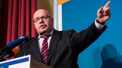 Peter Altmaier hält eine Rede (Foto: Pasquale D'Angiolillo)