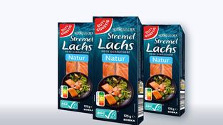 Rückruf: Norwegischer Stremel Lachs, heiß geräuchert Natur, Marke "Gut&Günstig" Edeka (Foto: Produktabbildung/Hersteller)