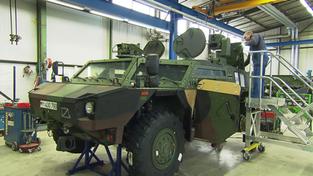 Panzer im HIL Werk St. Wendel (Foto: SR)