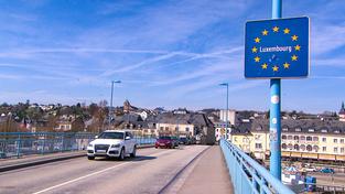 Saarländische Grenze zu Luxemburg (Foto: SR)
