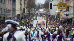 Der Rosenmontagsumzug in Saarbrücken Burbach am 27.02.2017 (Foto: Pasquale D'Angiolillo)