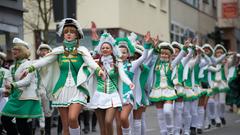 Der Rosenmontagsumzug in Saarbrücken Burbach am 27.02.2017 (Foto: Pasquale D'Angiolillo)