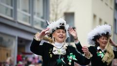 Der Rosenmontagsumzug in Saarbrücken Burbach am 27.02.2017 (Foto: Pasquale D'Angiolillo)