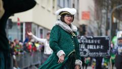 Der Rosenmontagsumzug in Saarbrücken Burbach am 27.02.2017 (Foto: Pasquale D'Angiolillo)