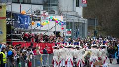 Der Rosenmontagsumzug in Saarbrücken Burbach am 27.02.2017 (Foto: Pasquale D'Angiolillo)