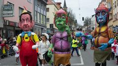 Der Rosenmontagsumzug in Saarbrücken Burbach am 27.02.2017 (Foto: Pasquale D'Angiolillo)