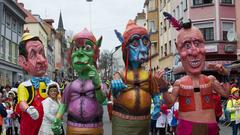 Der Rosenmontagsumzug in Saarbrücken Burbach am 27.02.2017 (Foto: Pasquale D'Angiolillo)