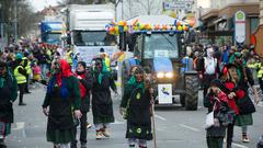 Der Rosenmontagsumzug in Saarbrücken Burbach am 27.02.2017 (Foto: Pasquale D'Angiolillo)