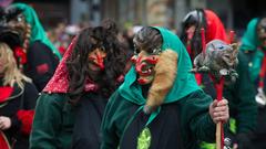 Der Rosenmontagsumzug in Saarbrücken Burbach am 27.02.2017 (Foto: Pasquale D'Angiolillo)