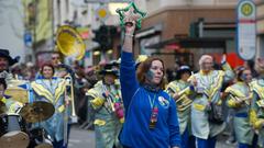 Der Rosenmontagsumzug in Saarbrücken Burbach am 27.02.2017 (Foto: Pasquale D'Angiolillo)