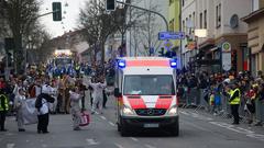 Der Rosenmontagsumzug in Saarbrücken Burbach am 27.02.2017 (Foto: Pasquale D'Angiolillo)