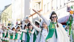 Der Rosenmontagsumzug 2025 in Burbach (Foto: SR/Pasquale D'Angiolillo)