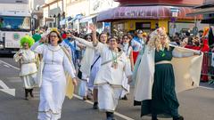 Der Rosenmontagsumzug 2025 in Burbach (Foto: SR/Pasquale D'Angiolillo)