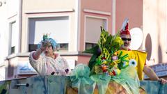 Der Rosenmontagsumzug 2025 in Burbach (Foto: SR/Pasquale D'Angiolillo)