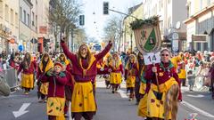 Der Rosenmontagsumzug 2025 in Burbach (Foto: SR/Pasquale D'Angiolillo)