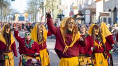 Der Rosenmontagsumzug 2025 in Burbach (Foto: SR/Pasquale D'Angiolillo)