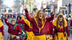 Der Rosenmontagsumzug 2025 in Burbach (Foto: SR/Pasquale D'Angiolillo)