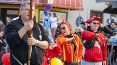 Der Rosenmontagsumzug 2025 in Burbach (Foto: SR/Pasquale D'Angiolillo)