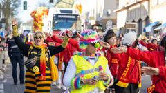 Der Rosenmontagsumzug 2025 in Burbach (Foto: SR/Pasquale D'Angiolillo)