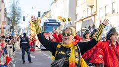 Der Rosenmontagsumzug 2025 in Burbach (Foto: SR/Pasquale D'Angiolillo)