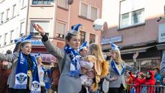 Der Rosenmontagsumzug 2025 in Burbach (Foto: SR/Pasquale D'Angiolillo)