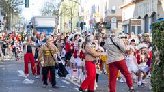 Der Rosenmontagsumzug 2025 in Burbach (Foto: SR/Pasquale D'Angiolillo)
